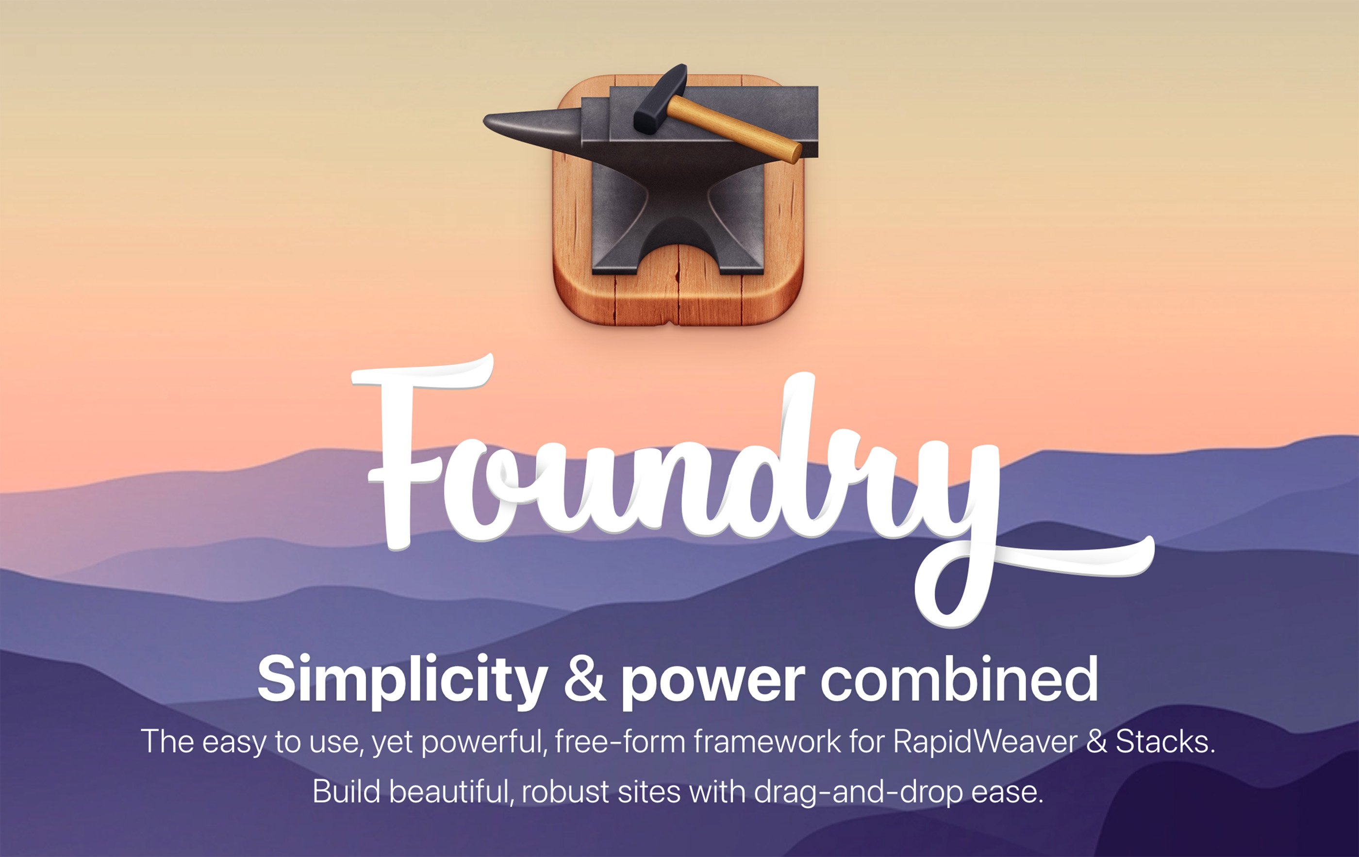 Foundry 3 for RapidWeaver